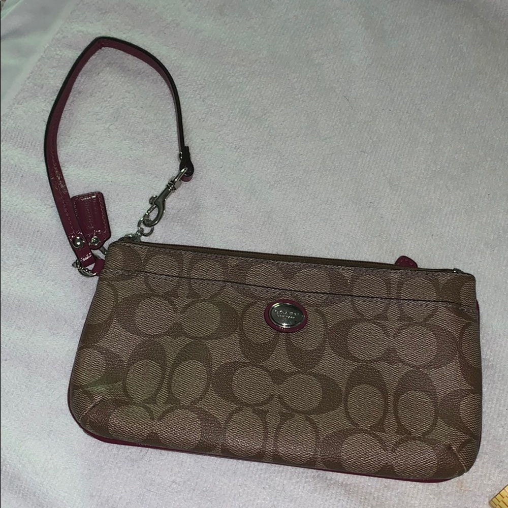 Coach wristlet